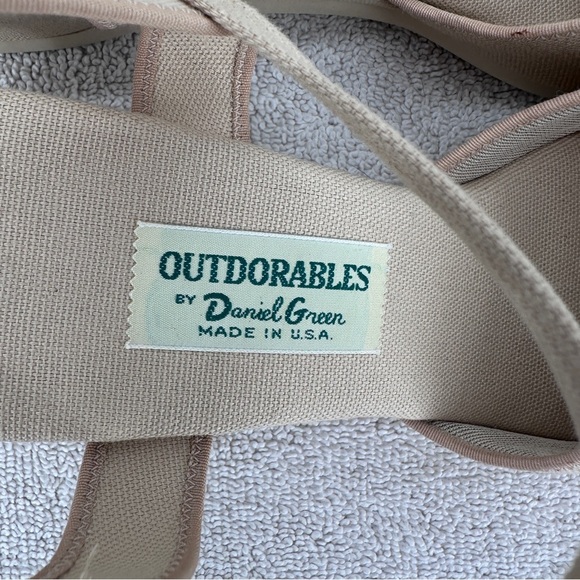 Outdorables Daniel Green Women's Aloha Sandal 9.5N Tan Adjustable Buckle Ankle - Picture 6 of 10